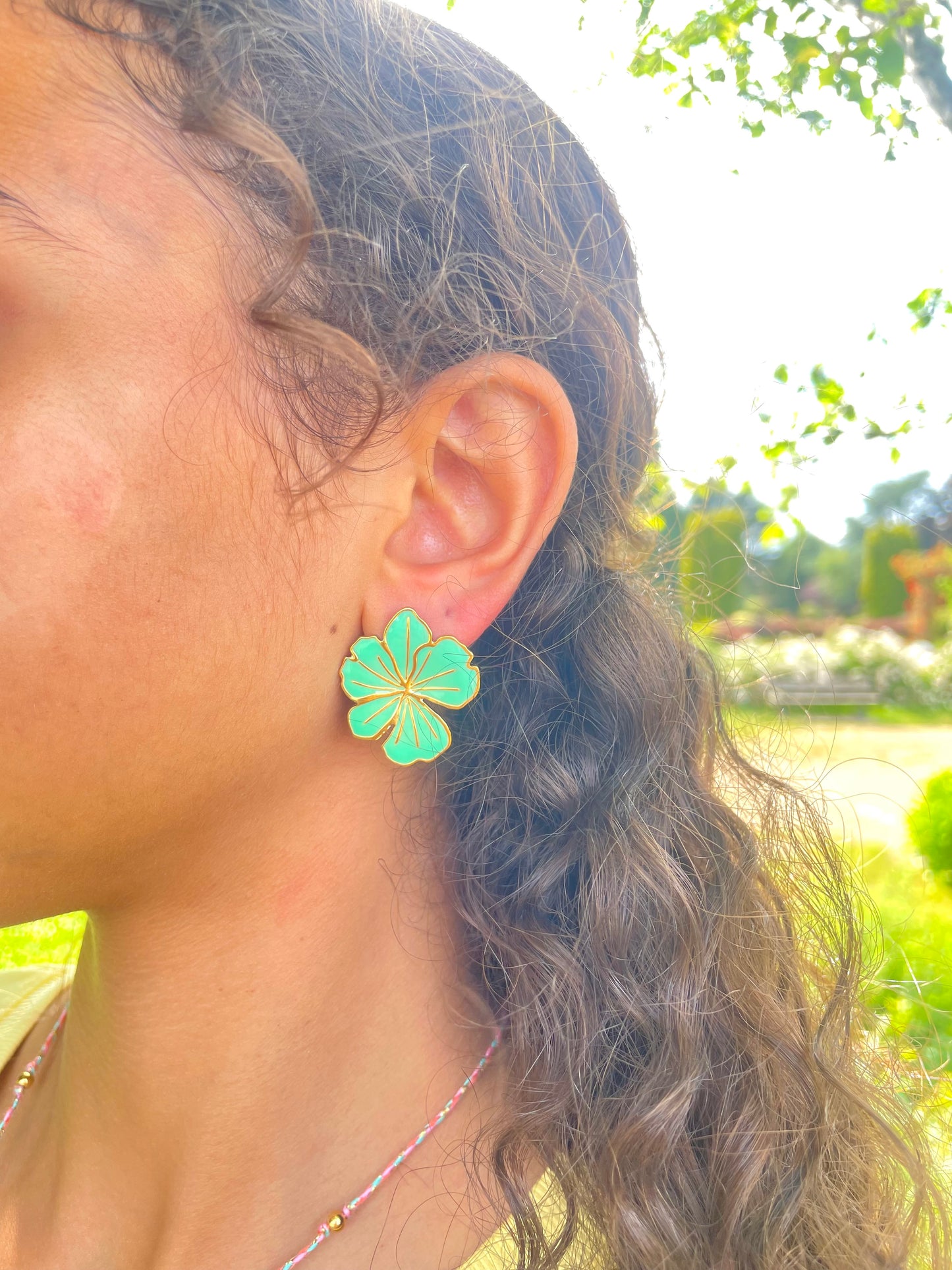 Boucle Blue Moana 🩵🌊🌺