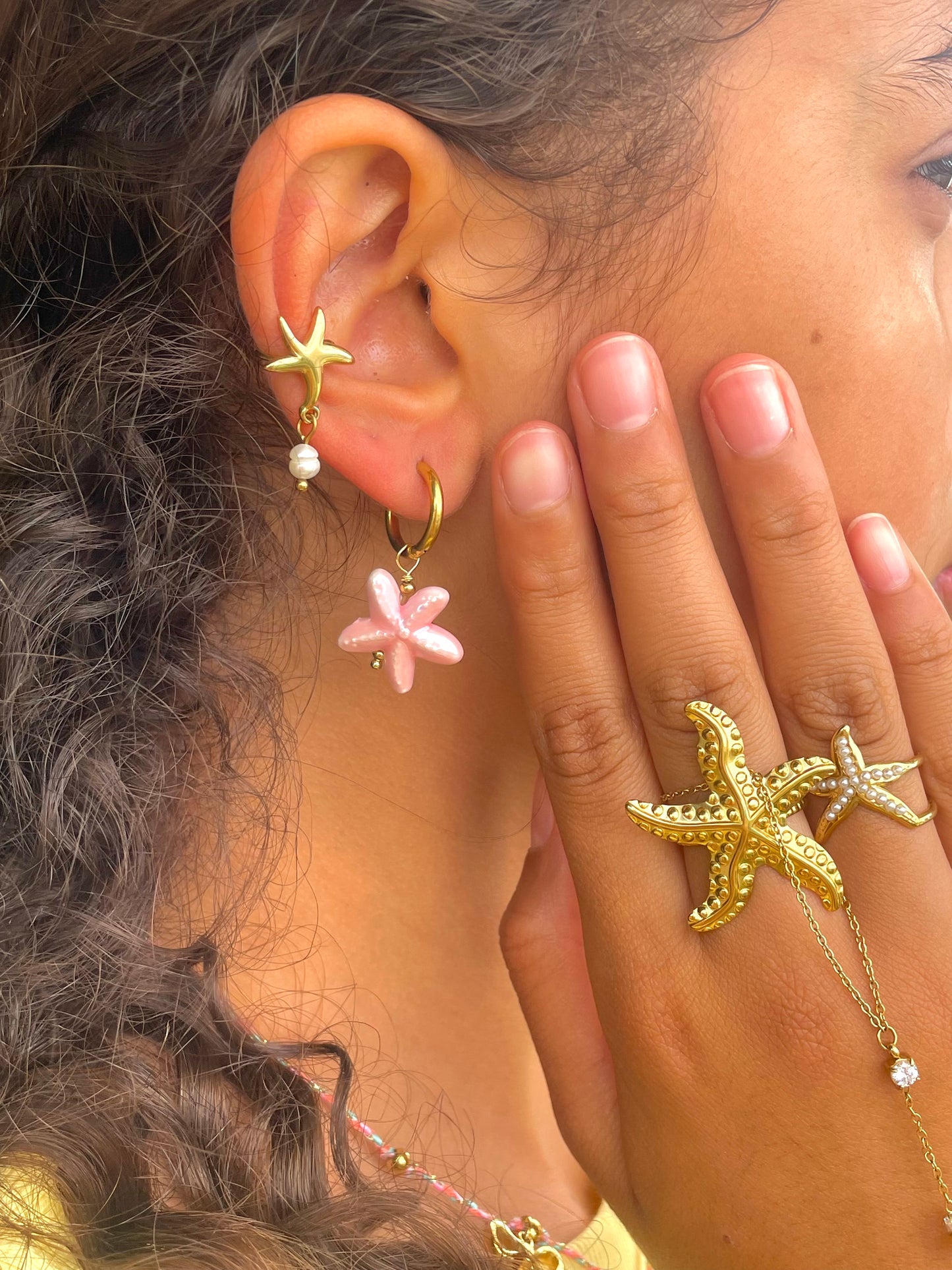 Boucle Corail Rose 🪸✨