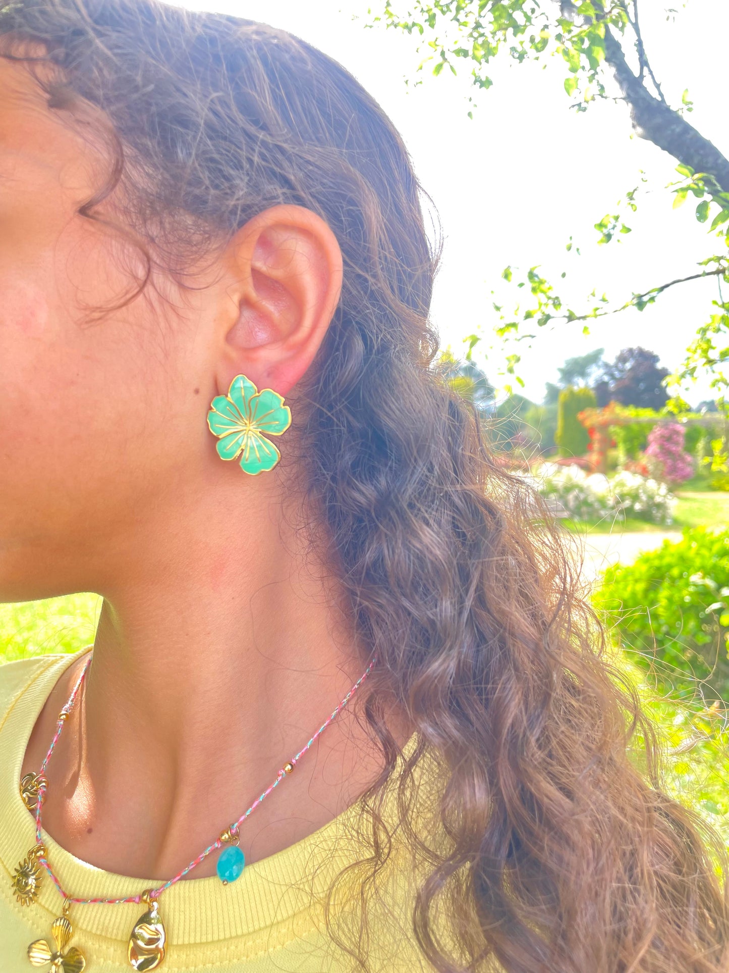 Boucle Blue Moana 🩵🌊🌺