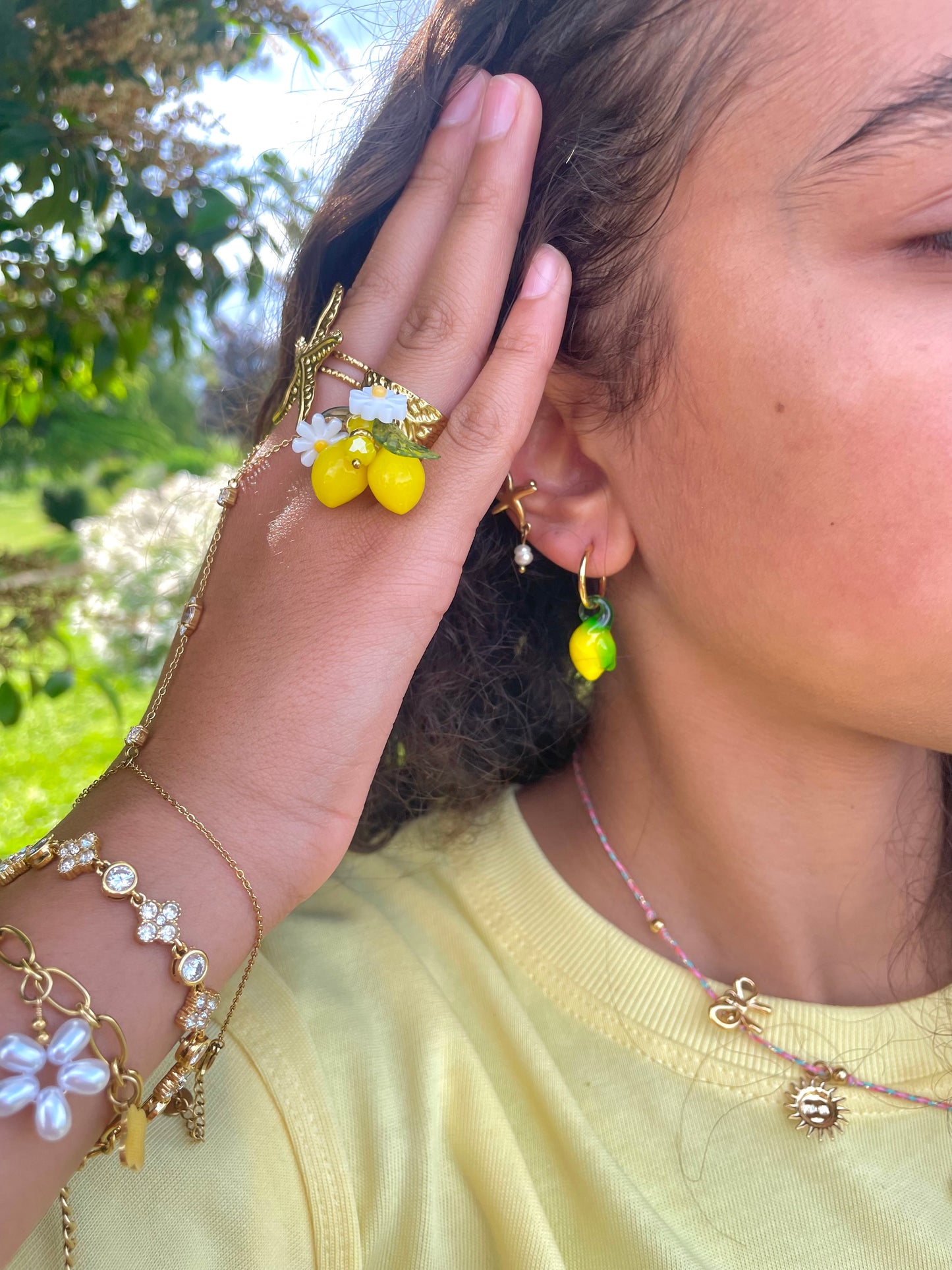 Boucle Citronnette 🍋✨🌞