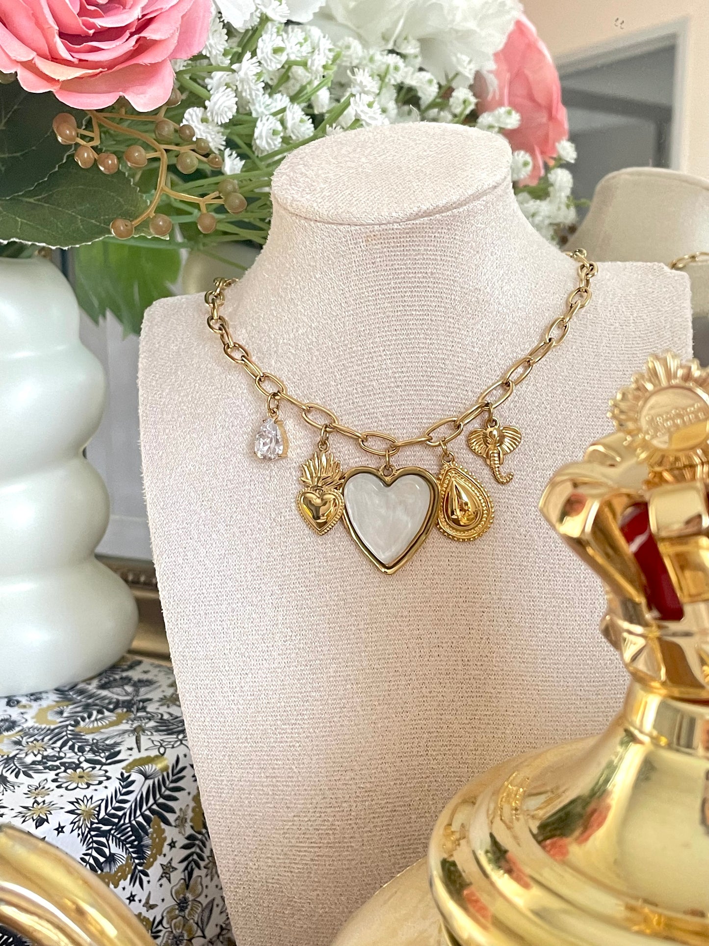 Collier Reine Blanche 🦢✨