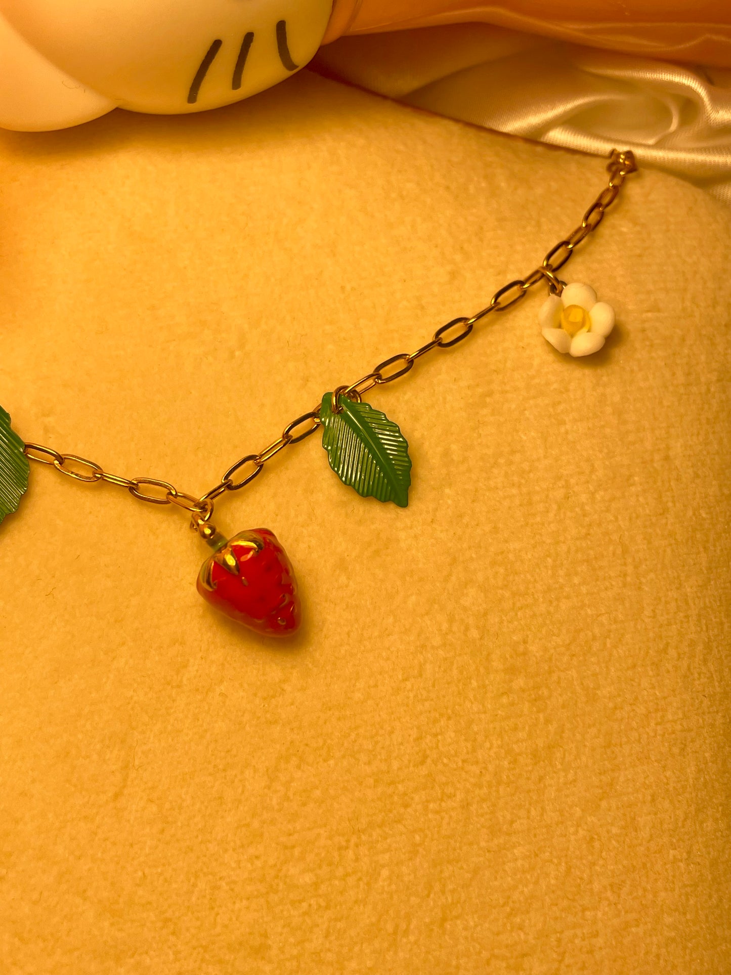 Bracelet Charlotte aux fraises🍓✨