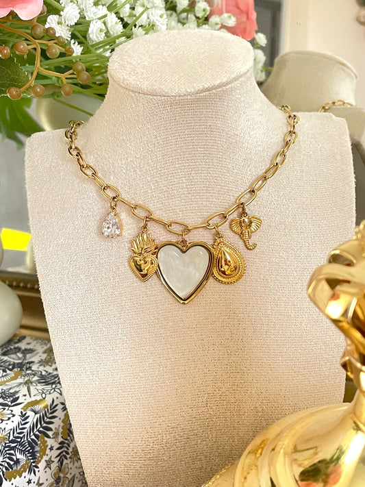 Collier Reine Blanche 🦢✨