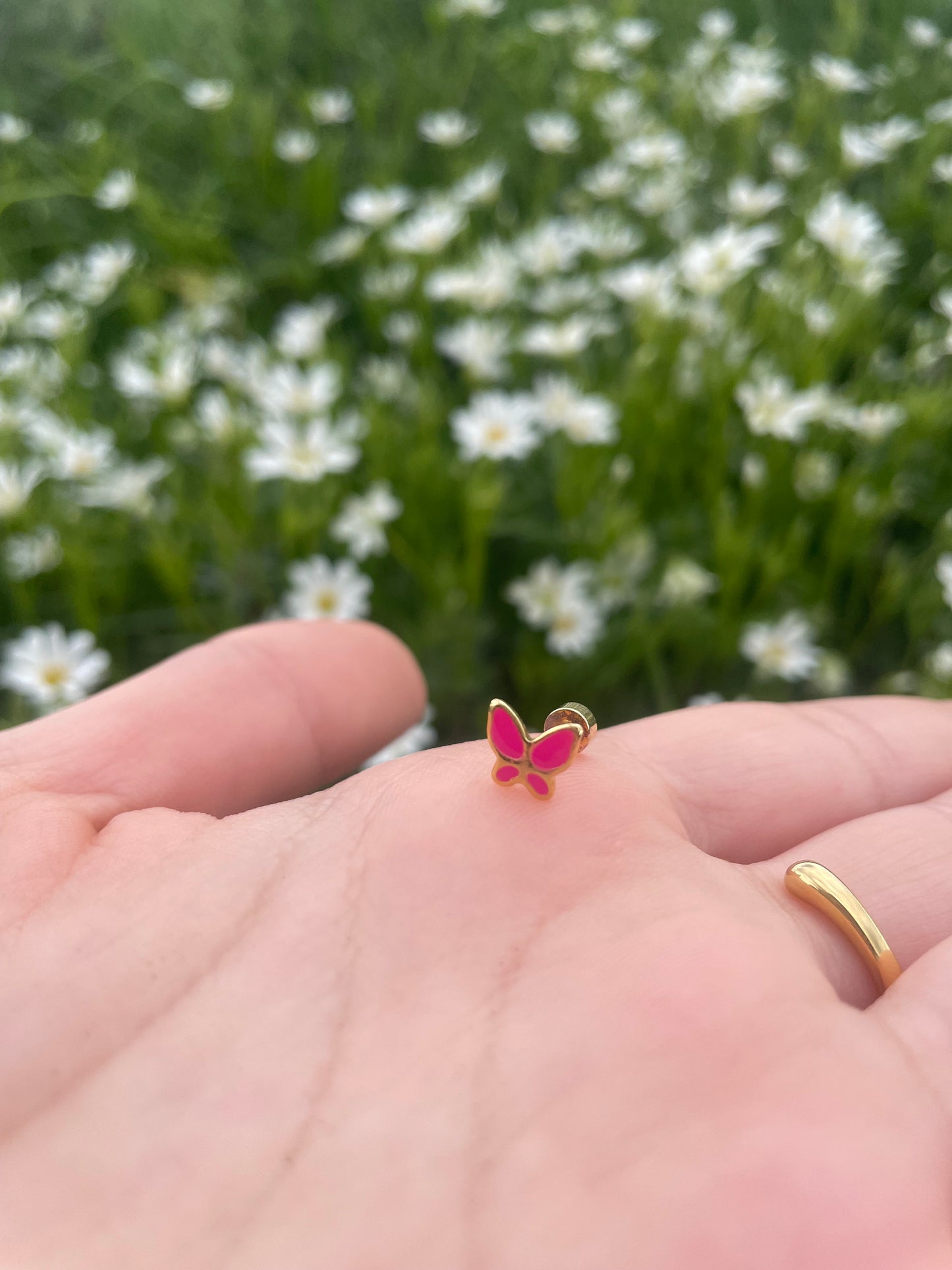 Percing papillonne 🌸