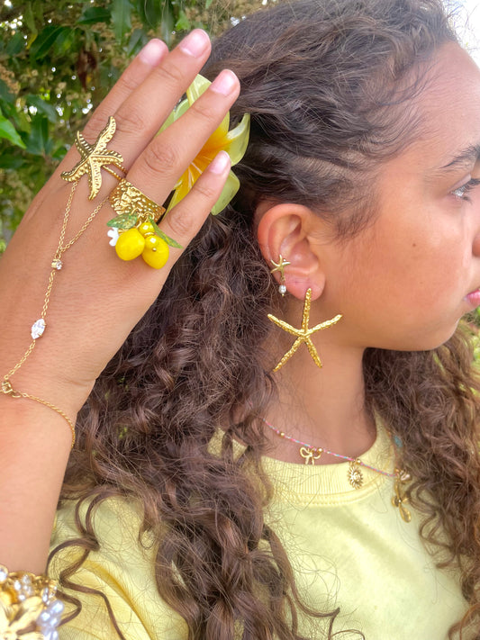 Boucle Étoile de mer 🌊🌟🌞