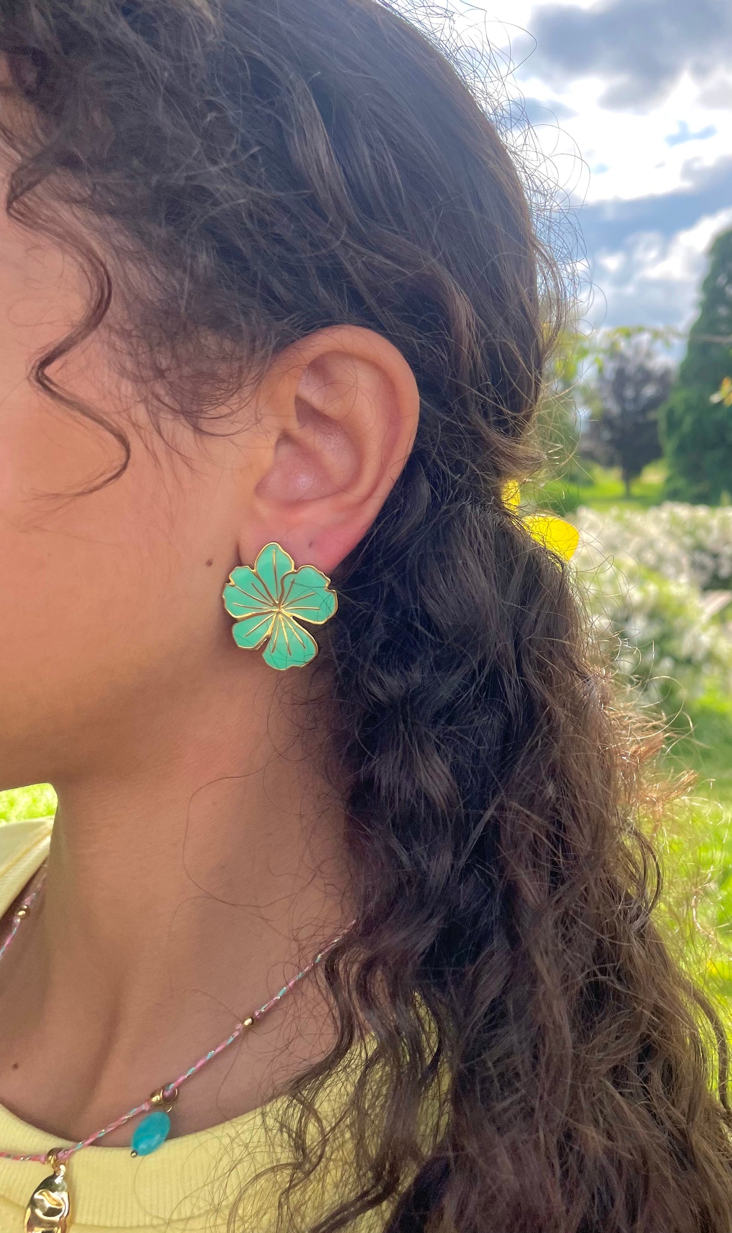 Boucle Blue Moana 🩵🌊🌺