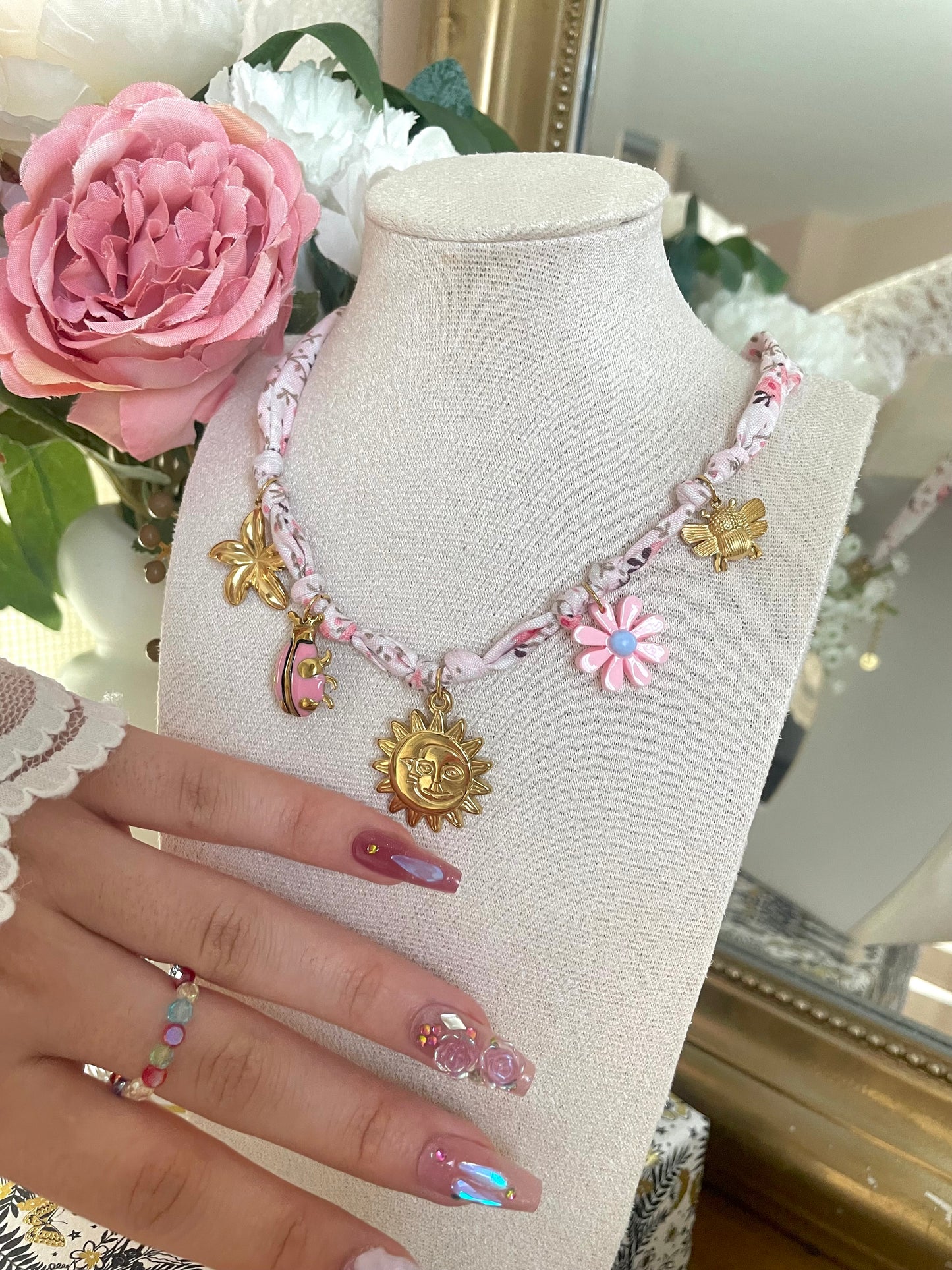 Collier Alice rose 💗✨